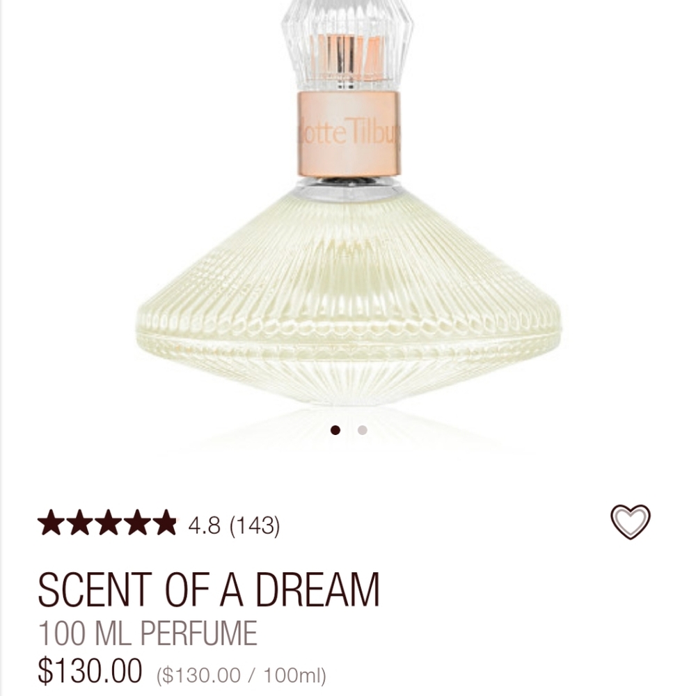 100 ml Charlotte Tilbury Scent of a Dream